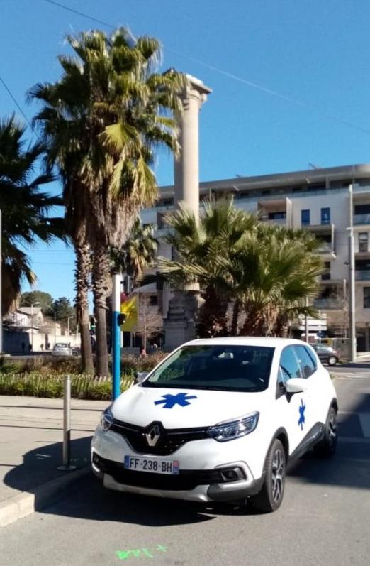 Véhicule sanitaire léger Nîmes
